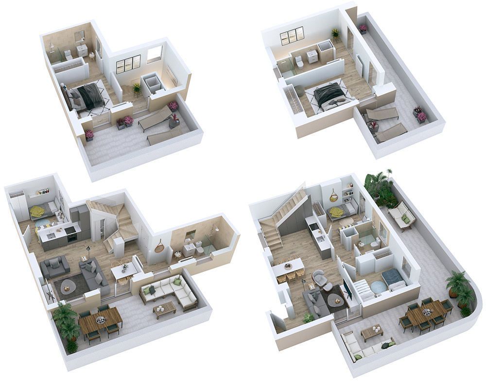 PLanos en 3Destudibasic-planos-de-casas-en-3d-render